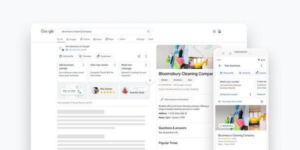 Perfil empresa Google Perfil empresa Google